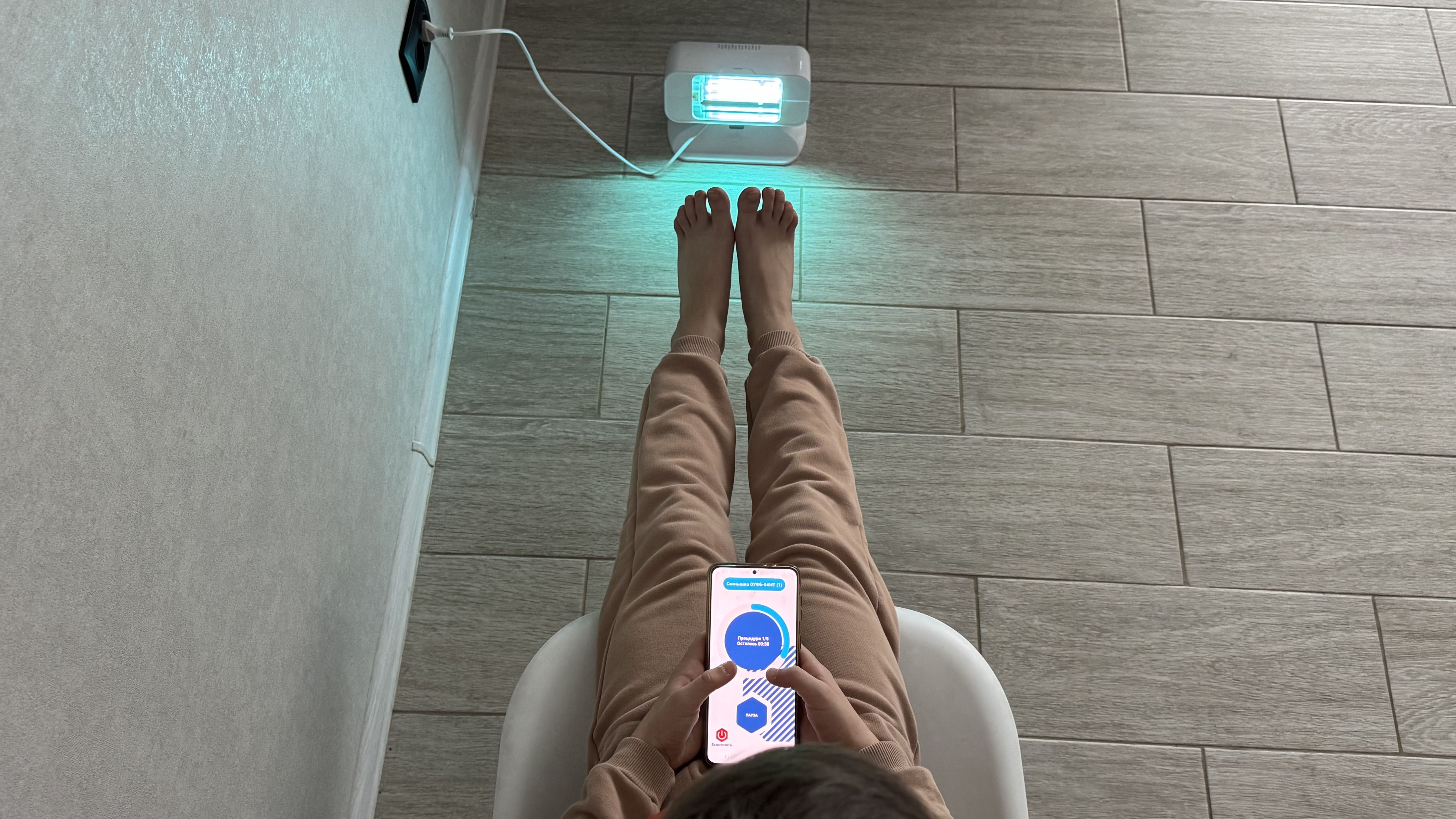 Облучение ног